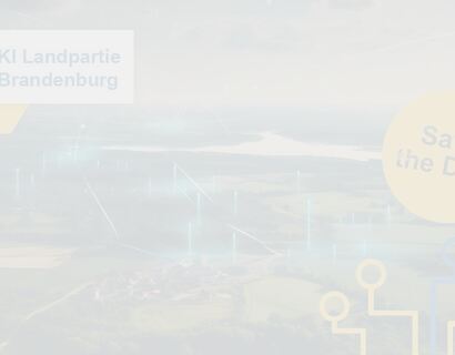 Hier sieht man ein KI generiertes Bild mit einer Landschaft.