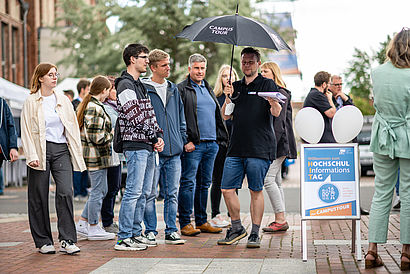 Campusführung mit Gäste