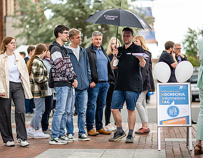 Campusführung mit Gäste