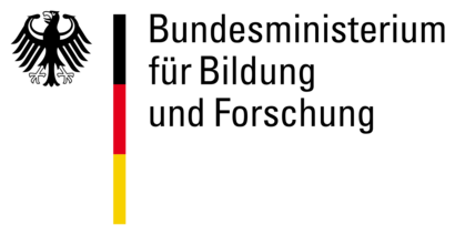 Logo - gefördert durch Bundesministerium für Bildung und Forschung