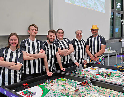Schiedsrichter bei der First Lego League