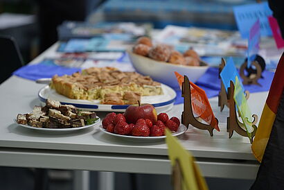 Leckereien, Erdbeeren uund Kuchen