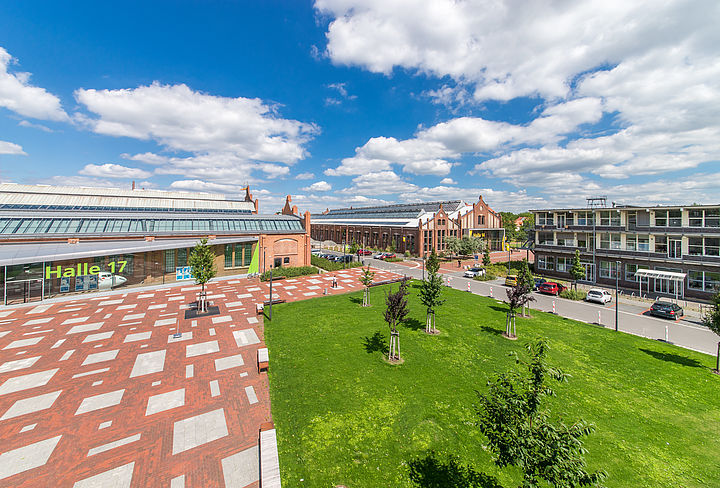 Blick über den Campus