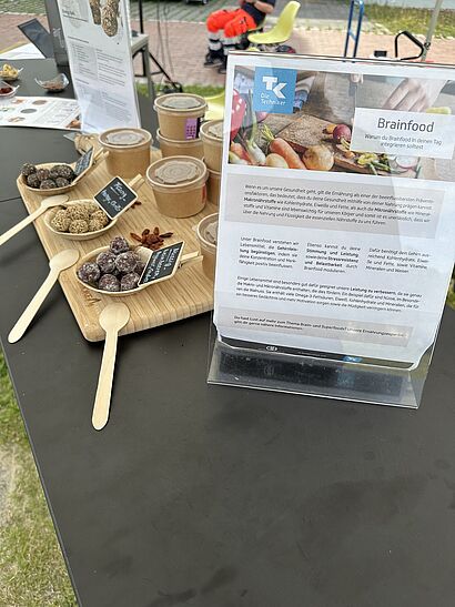 Sportfest 2024 Brainfood beim Sportfest der TH Wildau.