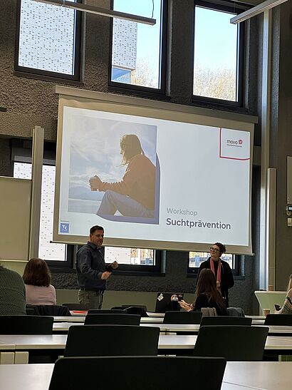 Workshop zur Suchtprävention für die Beschäftigten der TH Wildau.