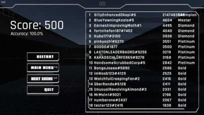 WSF x PrecisionPro Screenshot