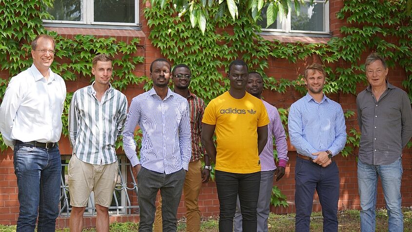 Gastwissenschaftler aus Tog und Benin zu Besuch in Wildau