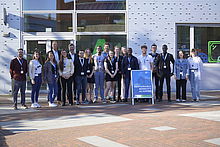 Die internationalen Teilnehmenden der Sustainable Mobility Summer Academy an der TH Wildau.
