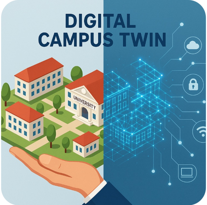 Digitaler Campus Twin - Schemabild