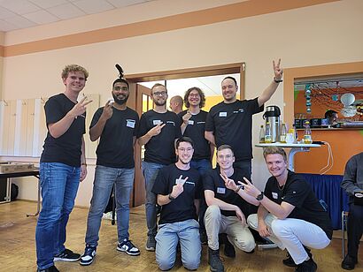 Gruppenbild der Verkehrssystemtechnik-Studierenden