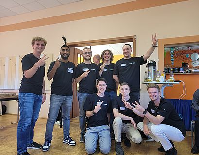 Gruppenbild der Verkehrssystemtechnik-Studierenden