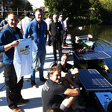 Finowkanal Solarbootregatta – Team SUNcaTcHer gewinnt