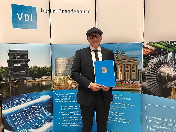 VDI Ehrung Jonas Jäger