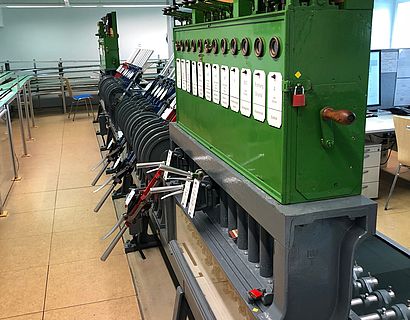 Mechanisches Stellwerk (c) Eisenbahnbetriebslabor der TU Dresden