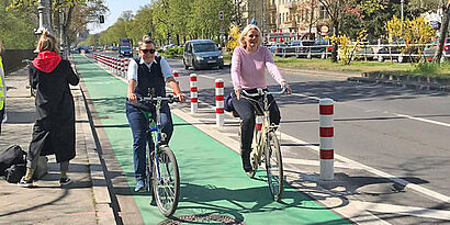 Pop-up-Radweg