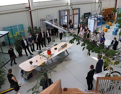  TH Wildau ZFT Besuch Ministerin