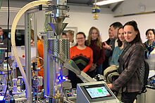 UNIDO-Delegation Im Rahmen eines UNIDO-Vorhabens besuchte Ende November 2023 eine ukrainische Delegation aus den Hauptabteilungen der Wirtschafts- und Entwicklungsministerien den Campus der TH Wildau und besichtige dazu auch die modernen Techniklabore der Hochschule.