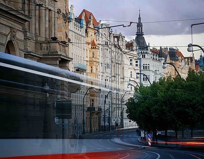 A Tram Passing