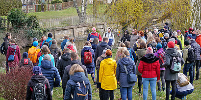 Teilnehmende beim Wandertag der TH Wildau 2022