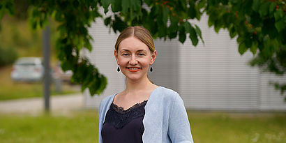 Portrait von TH-Wildau-Mitarbeiterin Ilona Kunkel