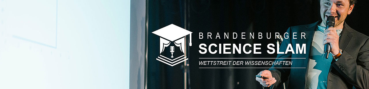 Bastian Prell beim Brandenburger Science Slam 2022