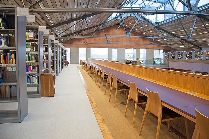 Dritte Etage in der Hochschulbibliothek