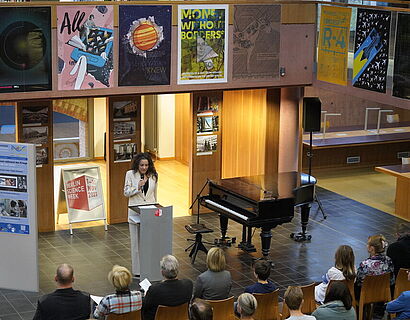 Eröffnung der zwei Ausstellungen zum Thema Ukrainische Akademie - Vergangenheit, Gegenwart und Zukunft in der Hochschulbibliothek der TH Wildau