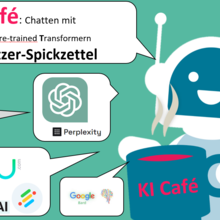 KI Café: Chatten mit  (Generative Pre-trained Transformern) -  Nutzer-Spickzettel