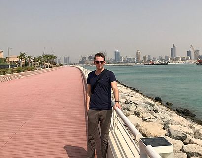 Lukas Meyer Auslandsaufenthalt in Abu Dhabi