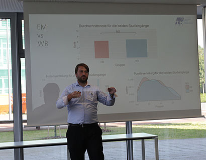 Prof. Stollhoff am Tag der Lehre 2018