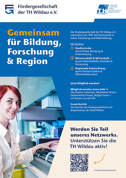 Plakat Fördergesellschaft