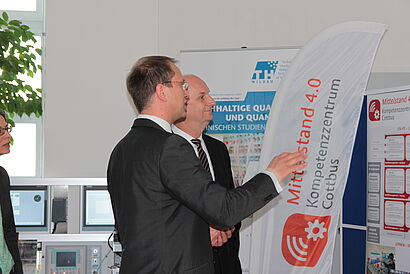 Besuch MP Woidke WITSI
