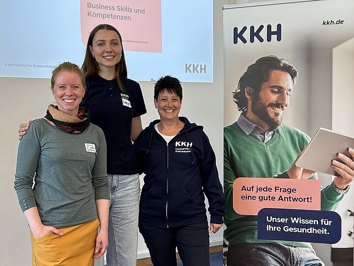 International Career Service und KKH beim Business Skills Worshop