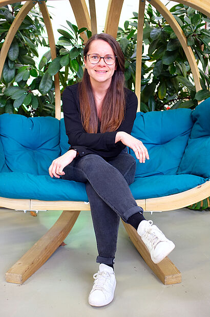 Mitarbeiterin der Forschungsgruppe Tina Dreisicke