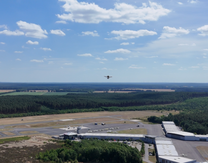 HectoHD606 Flug über Schönhagen EDAZ