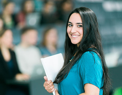 Studierende im Audimax