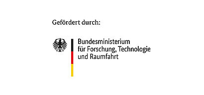 Das Förderlogo des Bundesministeriums für Forschung, Technologie und Raumfahrt