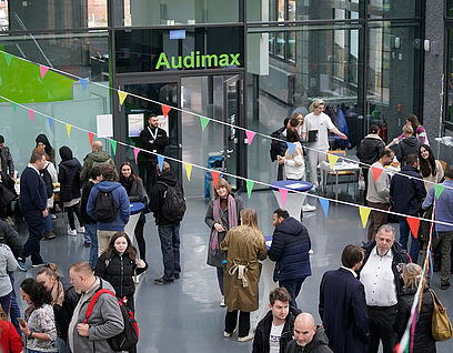 Teilnehmende beim Internationalen Nachmittag an der TH Wildau