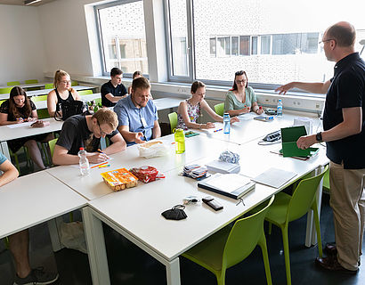 Gespräche im Studiengang