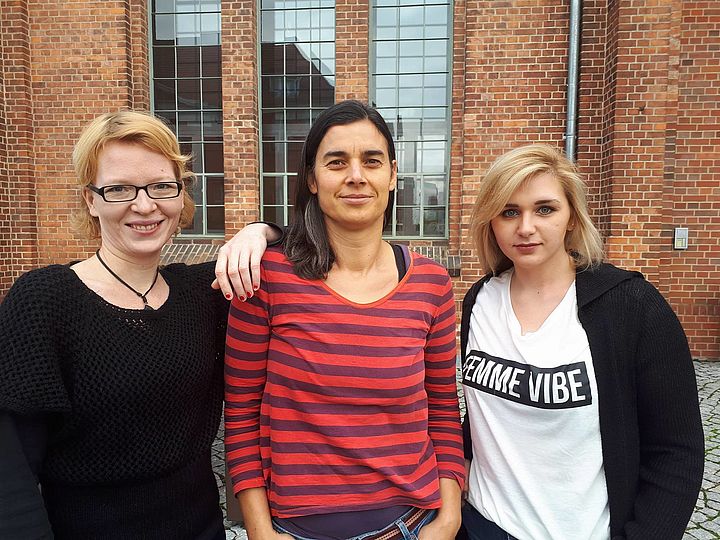 Onboarding Team Janine Bettina Mona Team von STAY IN TOUCH