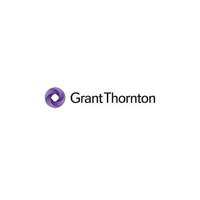 Hier ist das Logo von der Grant Thornton AG Wirtschaftsprüfungsgesellschaft zu sehen.