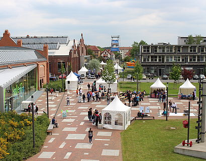 Der Campus am Hochschulinformationstag 2017