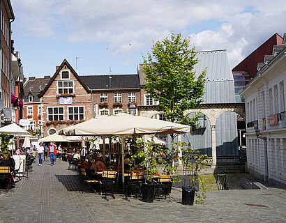 Marktplatz in Aachen