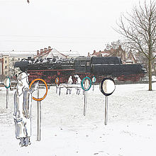 Eröffnung des Erinnerungsortes zur NS-Zwangsarbeit auf dem Campus der TH Wildau am 28. Januar 2022