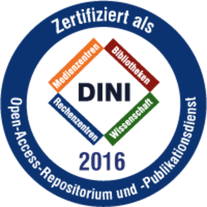 Logo des DINI-Zertifikats 2016