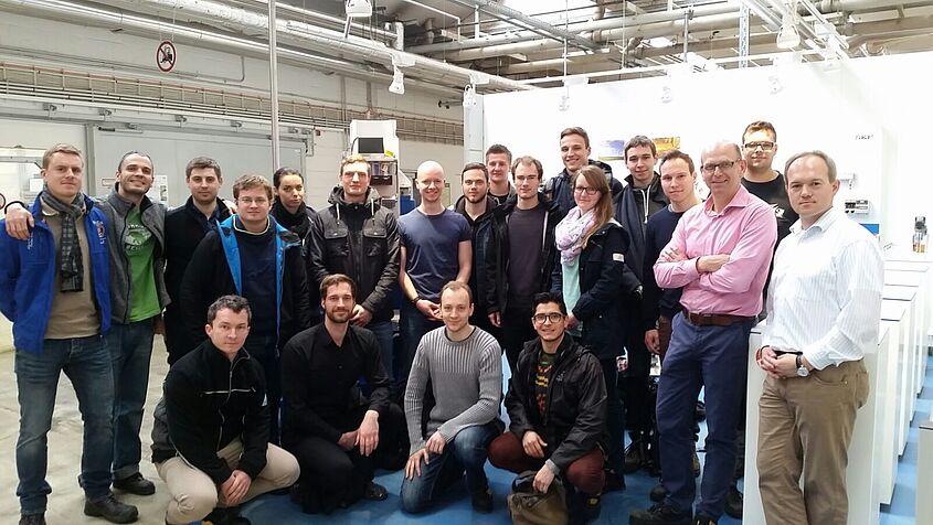 160415 SKF Besuch Besuch beim Hochschulpartner SKF Lubrication