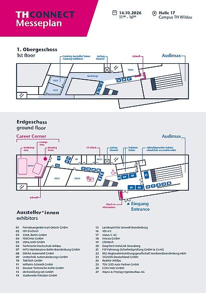 Messeplan THCONNECT 2026