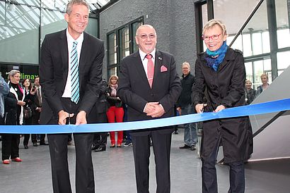 Eröffnung TK Lounge Halle 17 Hochschule in Hochform