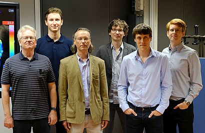 Teamfoto der Forschungsgruppe Telematik (2019)