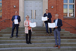 Unterzeichnung des Letter of Intent zur gemeinsamen Radverkehrsförderung und -forschung in der Modellregion ZES